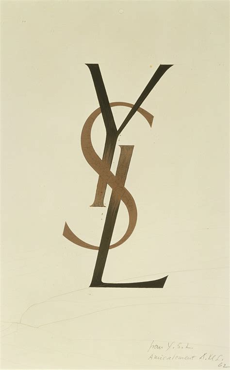 YSL monogram